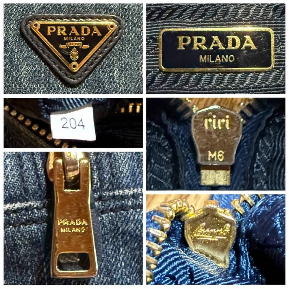 Prada Blue Denim Bag - Picture 13 of 14